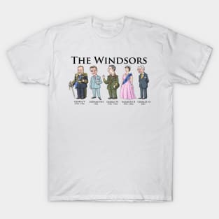 The Windsors (Horizontal Design) T-Shirt